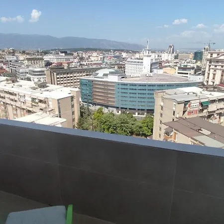 Sky View Luxury Center Skopje Apartments Exterior photo