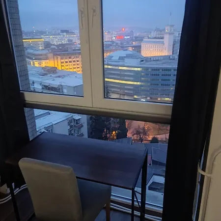 Sky View Luxury Center Skopje Apartments Exterior photo